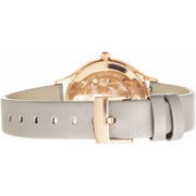  Shop Authentic Swarovski Octea Nova Grey Dial Grey Leather Strap Watch for Women - 5295326 - Luxxuri