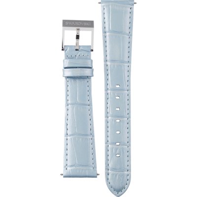  Shop Authentic Swarovski Octea Lux Chrono Blue Dial Blue Leather Strap Watch for Women - 5580600 - Luxxuri
