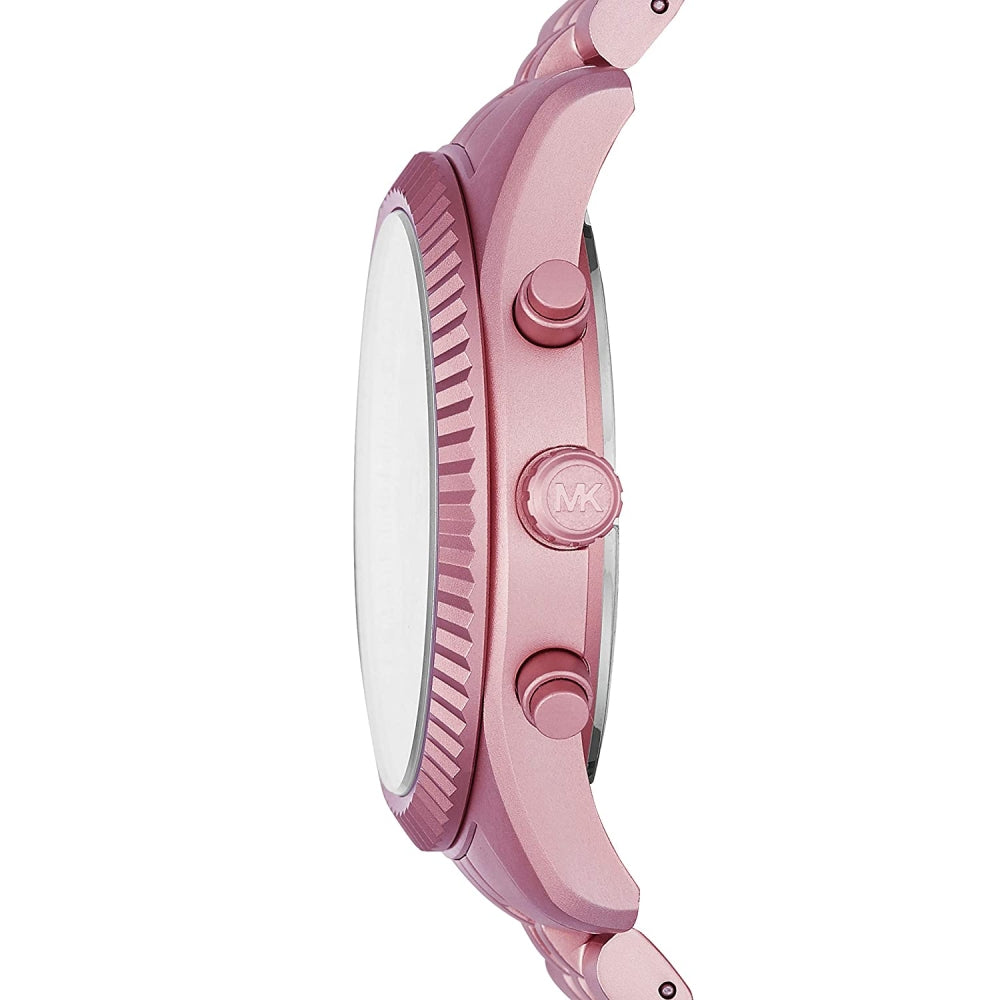  Shop Authentic Michael Kors Lexington Chronograph Pink Dial Pink Steel Strap Watch for Women - MK8792 - Luxxuri