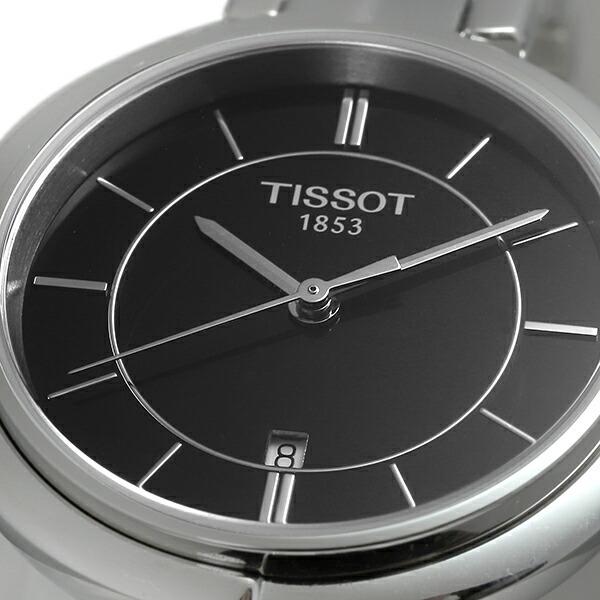  Shop Authentic Tissot T Lady Flamingo Black Dial Black Leather Strap Watch For Women - T094.210.16.051.00 - Luxxuri