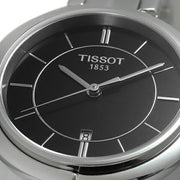  Shop Authentic Tissot T Lady Flamingo Black Dial Black Leather Strap Watch For Women - T094.210.16.051.00 - Luxxuri