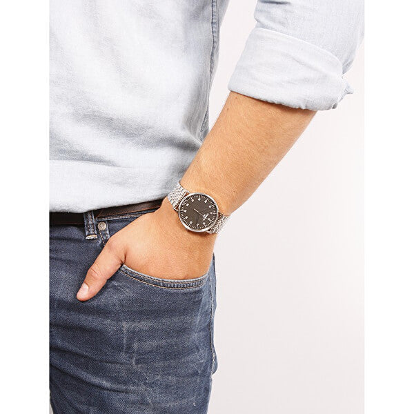  Shop Authentic Tissot Everytime Large Black Dial Silver Mesh Bracelet Watch For Men - T109.610.11.077.00 - Luxxuri
