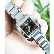  Shop Authentic Tissot T Wave Black Dial Silver Steel Strap Watch for Women - T02.1.285.52 - Luxxuri