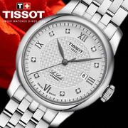  Shop Authentic Tissot Le Locle Automatic Lady Silver Dial Silver Steel Strap Watch For Women - T006.207.11.036.00 - Luxxuri