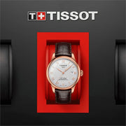  Shop Authentic Tissot Le Locle Powermatic 80 Silver Dial Brown Leather Strap Watch For Men - T006.407.36.033.00 - Luxxuri