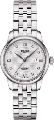  Shop Authentic Tissot Le Locle Lady Automatic Diamonds Silver Dial Silver Steel Strap Watch For Women - T006.207.11.036.00 - Luxxuri