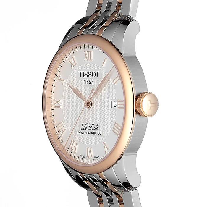  Shop Authentic Tissot Le Locle Automatic Cosc Silver Dial Two Tone Steel Strap Watch For Men - T006.407.22.033.00 - Luxxuri