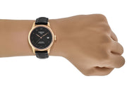  Shop Authentic Tissot Le Locle Powermatic 80 Black Dial Black Leather Strap Watch For Men - T006.407.36.053.00 - Luxxuri