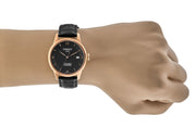  Shop Authentic Tissot Le Locle Chronometer Black Dial Black Leather Strap Watch For Men - T006.408.36.057.00 - Luxxuri