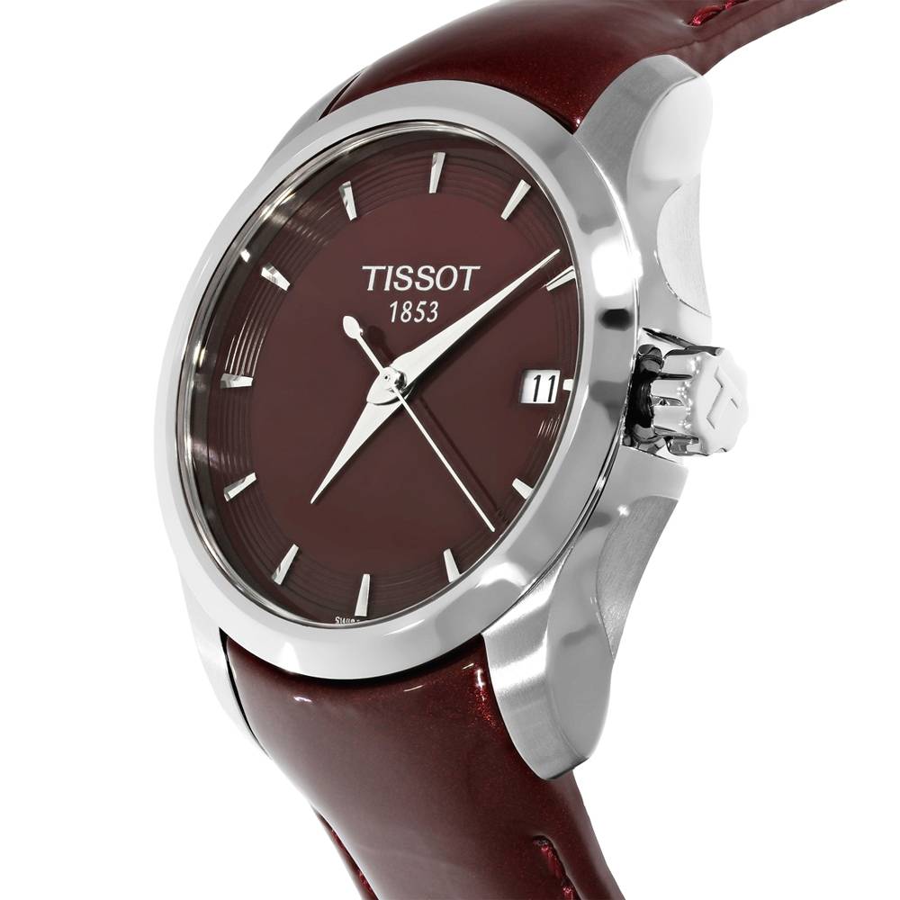  Shop Authentic Tissot Couturier Lady Quartz Watch For Women - T035.210.16.371.00 - Luxxuri