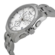  Shop Authentic Tissot Couturier Chronograph White Dial Silver Steel Strap Watch For Men - T035.617.11.031.00 - Luxxuri