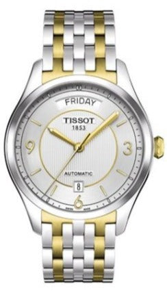  Shop Authentic Tissot T Classic T One Automatic Silver Dial Two Tone Steel Strap Watch For Men - T038.430.22.037.00 - Luxxuri