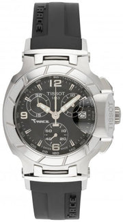  Shop Authentic Tissot T Race Chronograph Black Dial Black Rubber Strap Watch for Women - T048.217.17.057.00 - Luxxuri