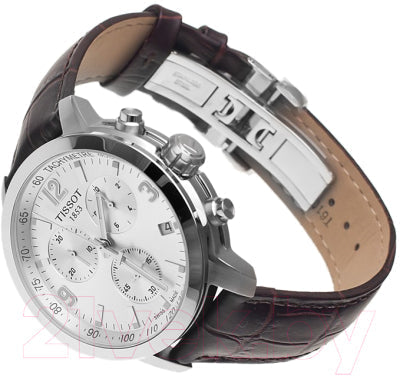 Shop Authentic Tissot PRC 200 Chronograph White Dial Watch For Men - T055.417.16.017.01 - Luxxuri