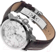  Shop Authentic Tissot PRC 200 Chronograph White Dial Watch For Men - T055.417.16.017.01 - Luxxuri
