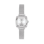  Shop Authentic Tissot Lovely Square Silver Dial Silver Mesh Bracelet Watch For Women - T058.109.11.036.00 - Luxxuri