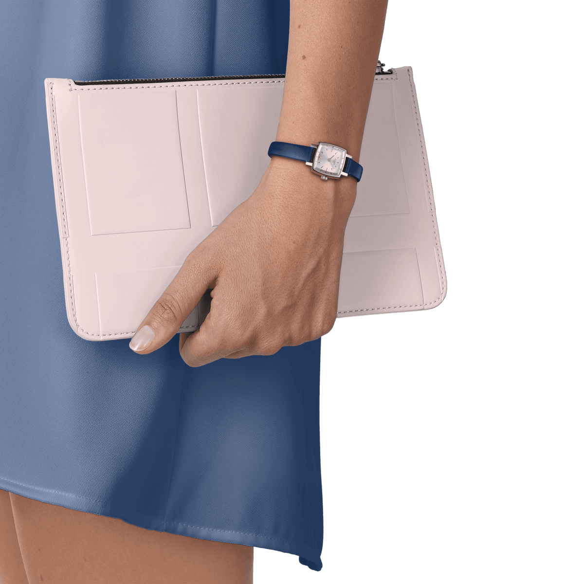  Shop Authentic Tissot Lovely Square Silver Dial Blue Leather Strap Watch For Women - T058.109.16.031.00 - Luxxuri