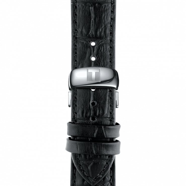  Shop Authentic Tissot T Classic Tradition Black Dial Black Leather Strap Watch For Men - T063.610.16.052.00 - Luxxuri