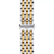  Shop Authentic Tissot T Classic Tradition White Dial Two Tone Mesh Bracelet Watch For Men - T063.610.22.037.00 - Luxxuri