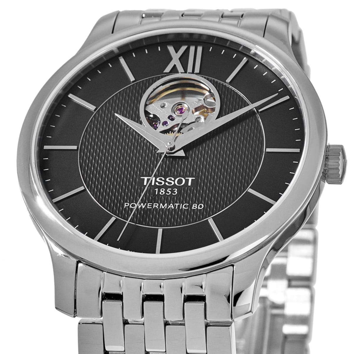 Shop Authentic Tissot Tradition Automatic Open Heart Automatic Watch For Men - T063.907.11.058.00 - Luxxuri