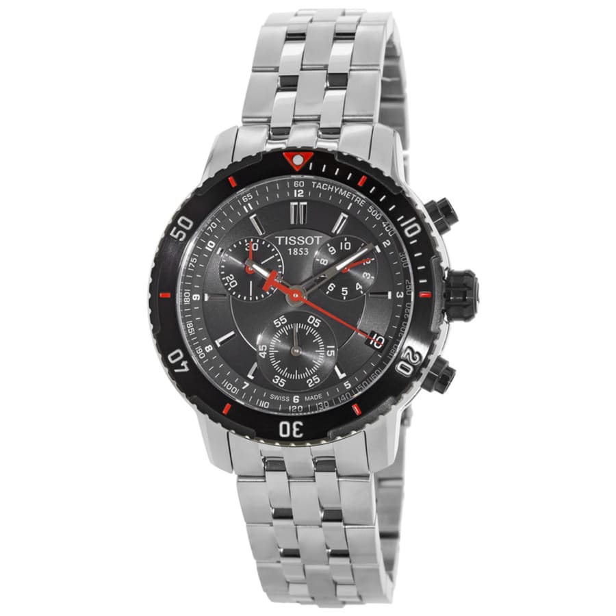  Shop Authentic Tissot PRS 200 Chronograph Grey Dial Silver Steel Strap Watch For Men - T067.417.21.051.00 - Luxxuri