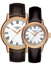  Shop Authentic Tissot T Classic Carson White Dial Brown Leather Strap Watch For Men - T085.410.36.013.00 - Luxxuri
