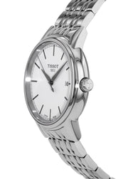  Shop Authentic Tissot Carson Steel White Dial Silver Steel Strap Watch For Men - T085.410.11.011.00 - Luxxuri
