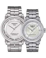  Shop Authentic Tissot Luxury Powermatic 80 Silver Dial Silver Steel Strap Watch For Men - T086.408.11.031.00 - Luxxuri