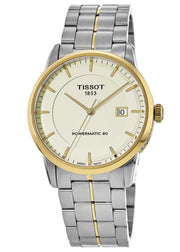 Shop Authentic Tissot Luxury Powermatic 80 Gold Dial Silver Steel Strap Watch For Men - T086.407.22.261.00 - Luxxuri