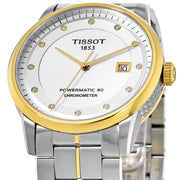  Shop Authentic Tissot Luxury Powermatic 80 Silver Dial Silver Steel Strap Watch For Men - T086.408.22.036.00 - Luxxuri