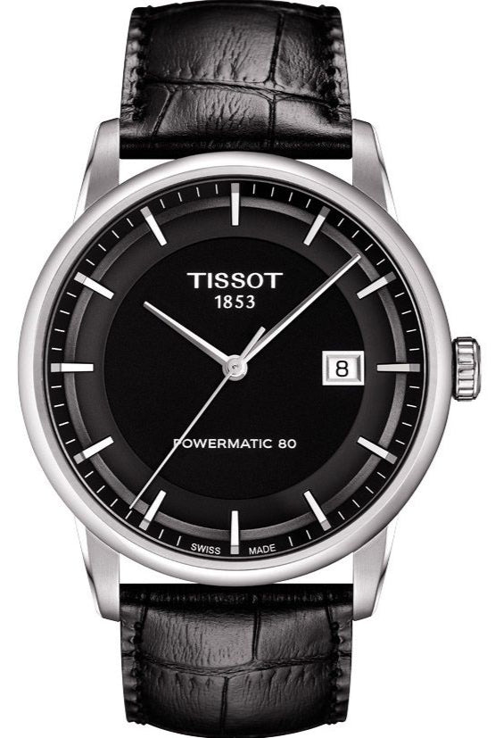  Shop Authentic Tissot T Classic Luxury Black Dial Black Leather Strap Watch For Men - T086.407.16.051.00 - Luxxuri
