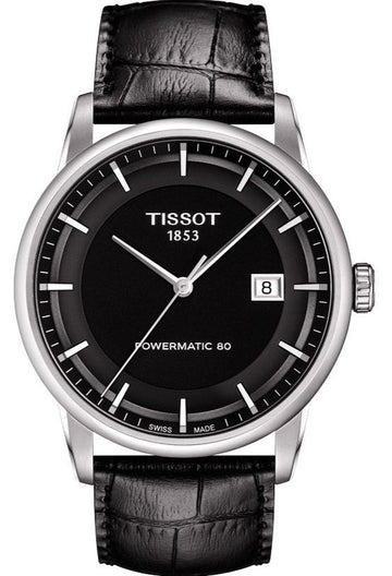  Shop Authentic Tissot T Classic Luxury Black Dial Black Leather Strap Watch For Men - T086.407.16.051.00 - Luxxuri