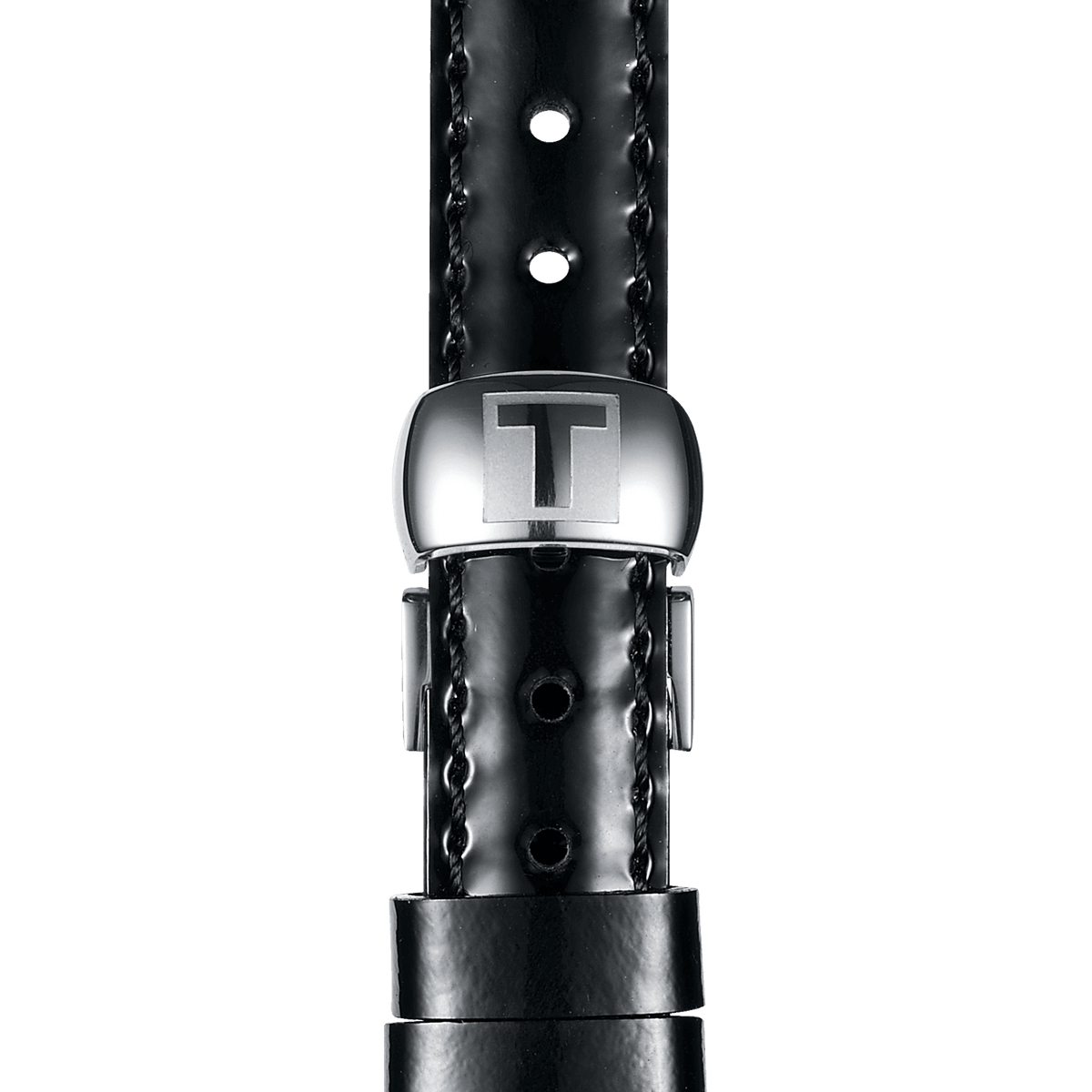  Shop Authentic Tissot T Lady Flamingo Black Dial Black Leather Strap Watch For Women - T094.210.16.051.00 - Luxxuri