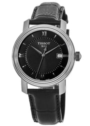  Shop Authentic Tissot T Classic Bridgeport Black Dial Black Leather Strap Watch For Men - T097.410.16.058.00 - Luxxuri