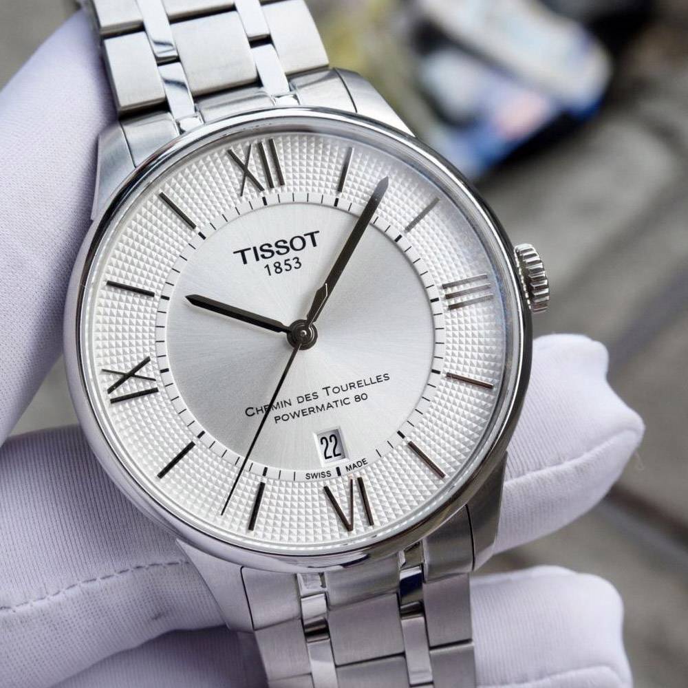  Shop Authentic Tissot T Classic Chemin Des Tourelles Silver Dial Silver Steel Strap Watch For Men - T099.408.11.038.00 - Luxxuri