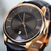  Shop Authentic Tissot Chemin des Tourelles Powermatic 80 Brown Dial Brown Leather Strap Watch for Men - T099.407.36.448.00 - Luxxuri