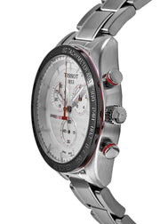  Shop Authentic Tissot T Sport PRS 516 Chronograph White Dial Silver Steel Strap Watch For Men - T100.417.11.031.00 - Luxxuri