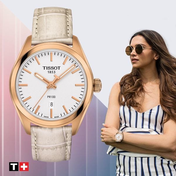  Shop Authentic Tissot T Classic PR 100 Lady White Dial Watch For Women - T101.210.36.031.00 - Luxxuri