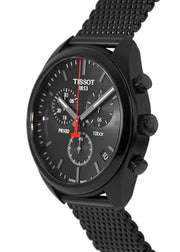  Shop Authentic Tissot T Classic PR 100 Chronograph Black Dial Black Mesh Bracelet Watch For Men - T101.417.33.051.00 - Luxxuri
