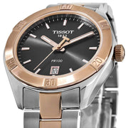  Shop Authentic Tissot PR 100 Sport Chic Anthracite Dial Watch For Women - T101.910.22.061.00 - Luxxuri