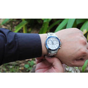  Shop Authentic Tissot V8 Quartz T Sport Chronograph White Dial Silver Steel Strap Watch For Men - T106.417.11.031.00 - Luxxuri