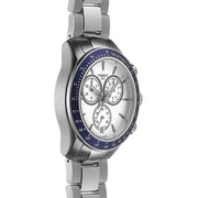  Shop Authentic Tissot V8 Quartz T Sport Chronograph White Dial Silver Steel Strap Watch For Men - T106.417.11.031.00 - Luxxuri