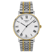 Shop Authentic Tissot Everytime Medium White Dial Two Tone Mesh Bracelet Watch For Men - T109.410.22.033.00 - Luxxuri