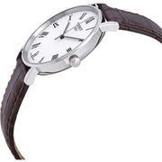  Shop Authentic Tissot T Classic Everytime White Dial Brown Leather Strap Watch For Men - T109.410.16.033.00 - Luxxuri