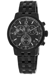  Shop Authentic Tissot PRC 200 Chronograph Black Dial Black Steel Strap Watch For Men - T114.417.33.057.00 - Luxxuri