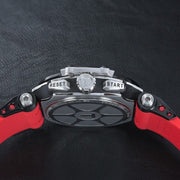  Shop Authentic Tissot T Race Chronograph Black Dial Red Silicone Strap Watch For Men - T115.417.27.051.00 - Luxxuri