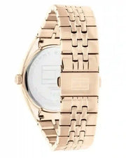  Shop Authentic Tommy Hilfiger Monica Quartz White Dial Gold Steel Strap Watch For Women - 1782593 - Luxxuri
