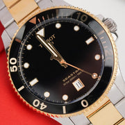  Shop Authentic Tissot Seastar 1000 Black Dial Two Tone Steel Strap Watch For Men - T120.410.22.051.00 - Luxxuri