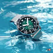  Shop Authentic Tissot Seastar 1000 Chronograph Green Dial Silver Mesh Bracelet Watch For Men - T120.417.11.091.00 - Luxxuri