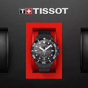  Shop Authentic Tissot Seastar 1000 Chronograph Black Dial Black Rubber Strap Watch For Men - T120.417.37.051.02 - Luxxuri